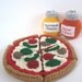 Pizza Play Food Crochet Pattern - finished items made from pattern may be sold