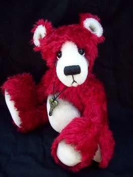 Red the Bear - 11IN artist bear INSTANT e Pattern FREE Postage
