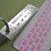 Personalized Key chain - Harry Potter Inspired - I solemnly swear I am up to no good