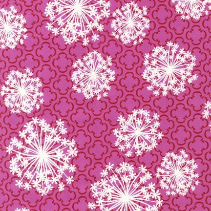 ORGANIC Pick a Bunch fabric by Nancy Mims for Robert Kaufman, 1/2 Yard Bundle- 8 total