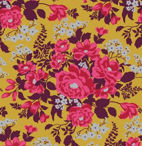 Heirloom Fabric by Joel Dewberry for Free Spirit- Garnet Fat Quarter Bundle, 13 total
