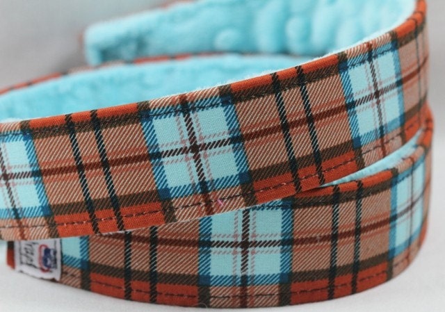 DSLR Camera Strap - The Yuppy  WITH Aqua Minky