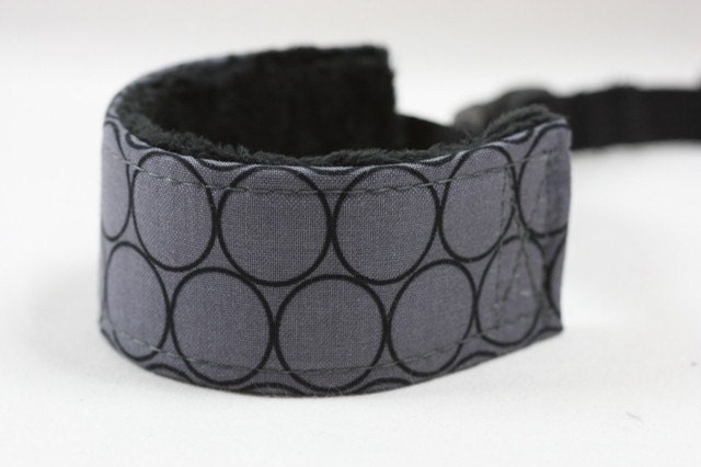 Camera  Wrist Strap - Wristlet- Wrist Strap DSLR- Huevos in Stone WITH Minky