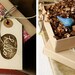 Hoot owl charm- copper patina
