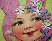 Large Cake Topper or Holiday Decoration Handmade and Hand embellished