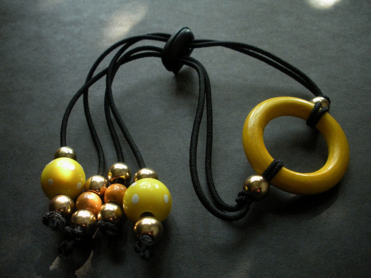 Summer Time Natural Hair Tie Ponytail Holder