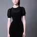 Lantern Sleeve Dress with Chiffon details-Small (Sale)