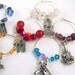 Jewish Wine Charms - Set of 10 - for Jacqueline