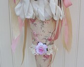 Lace Ribbons And Roses Tussie Mussie