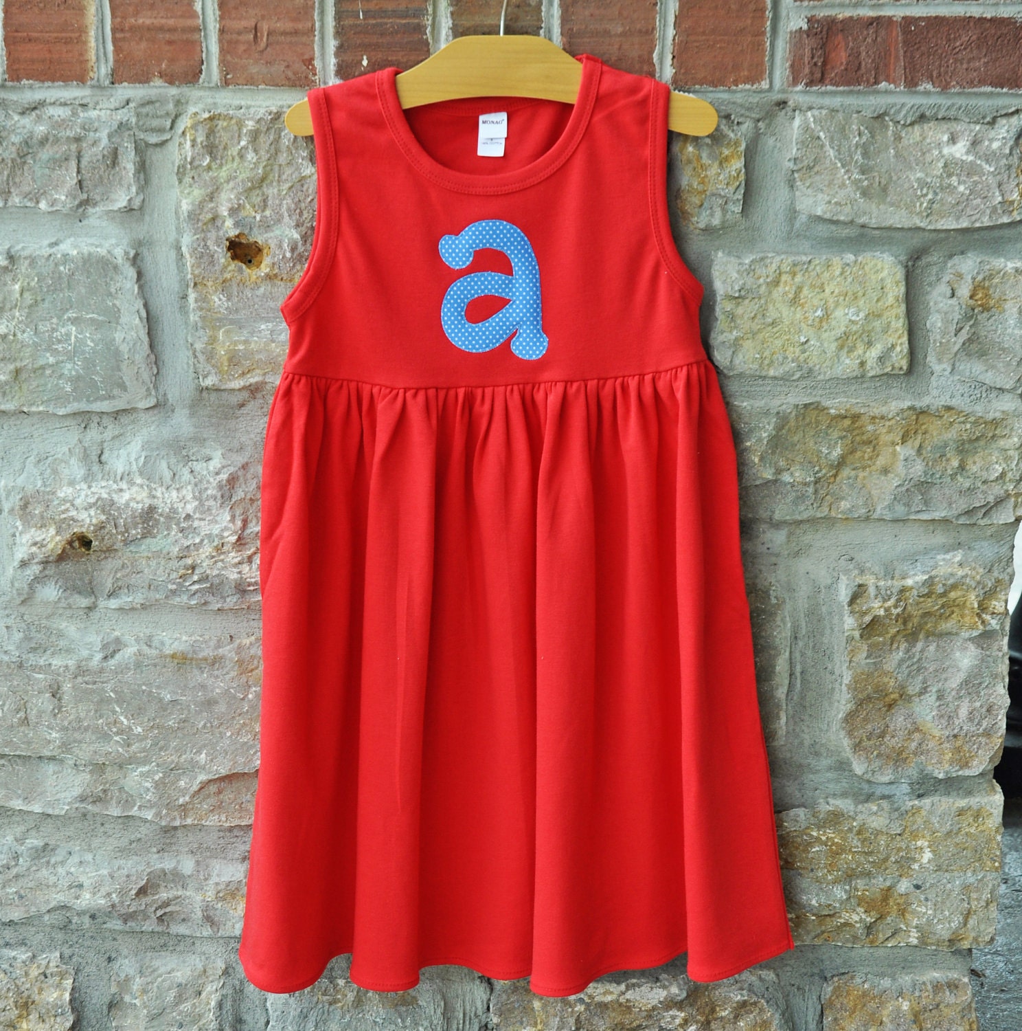 Totally Classic Custom Monogram Dress - 18m-8 years - Julianne Originals
