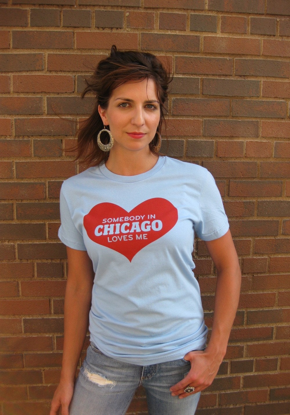 SALE- Somebody in Chicago Loves Me