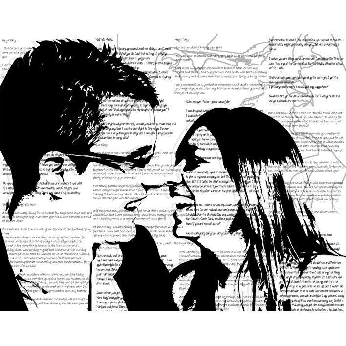 Couple Portraits, Photo to Painting - unique gift, anniversary gift - custom canvas designed from your photo (DEPOSIT)