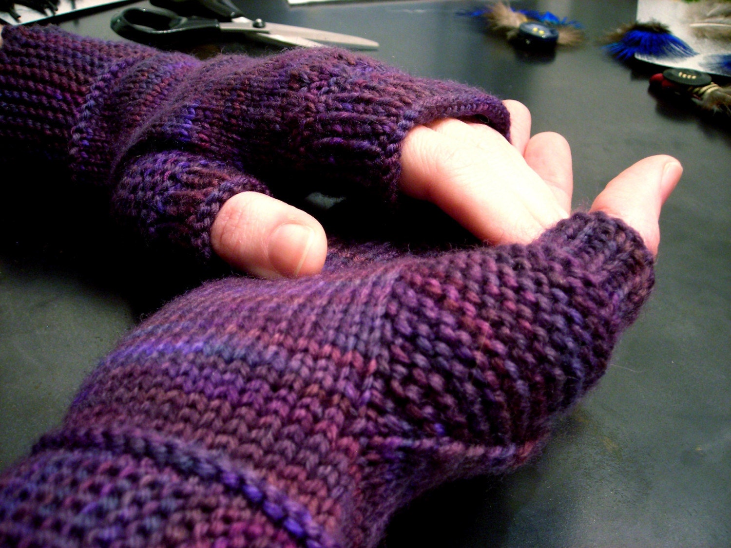 Stevie Fingerless Glove Pattern