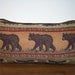 Woodlands Bear Cabin Lodge Bear Tapestry Lumbar Pillow Adirondack