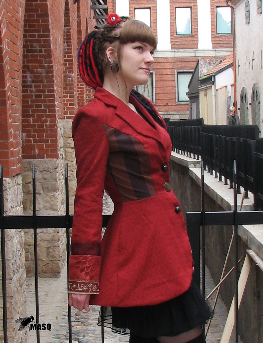 MASQ CUSTOM Elephant jacket - coat. Steampunk, circus.