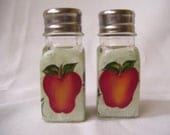 Apple Salt and Pepper Shakers