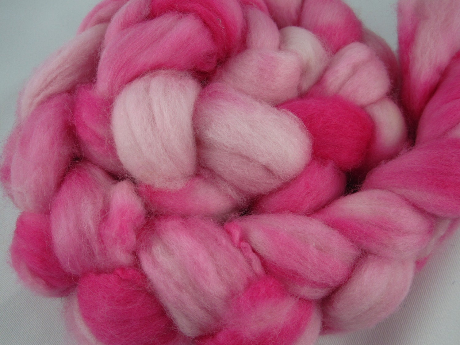 Merino Wool Superwash Roving for Spinning-3.8 Ounces