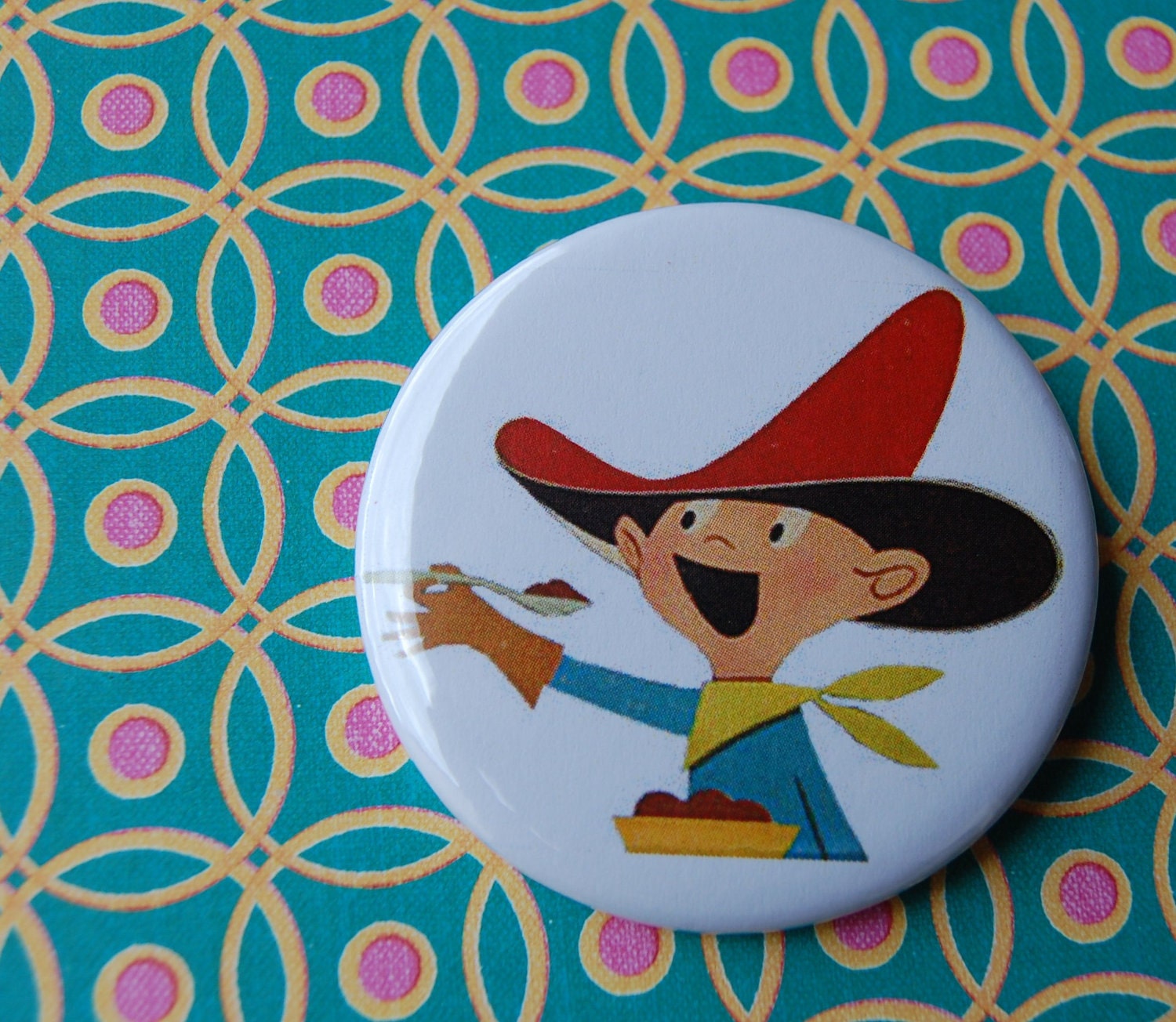 I want my Maypo  2.25  Pinback button