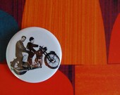 Charles & Ray on motorbike