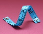 Tape Measure Bracelet in Blue