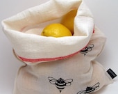 Reusable cotton produce bag - The Bee Bag