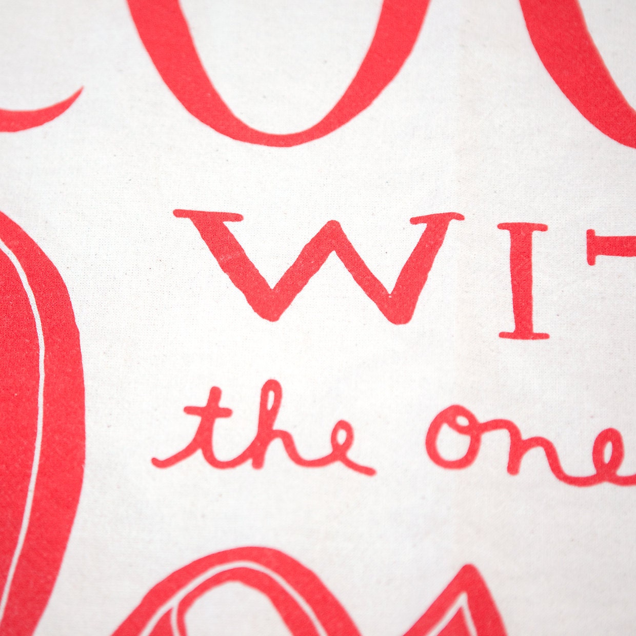 Cook with the Ones You Love floursack towel