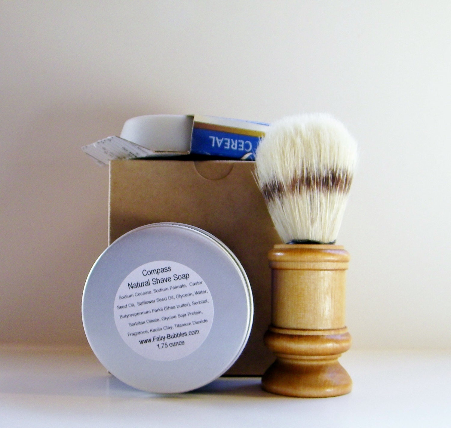 Mens Shave Set, Compass Scent