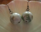 Shades of Green Dangle Earrings