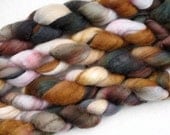 Handpainted Roving -- Blueface Leicester Wool