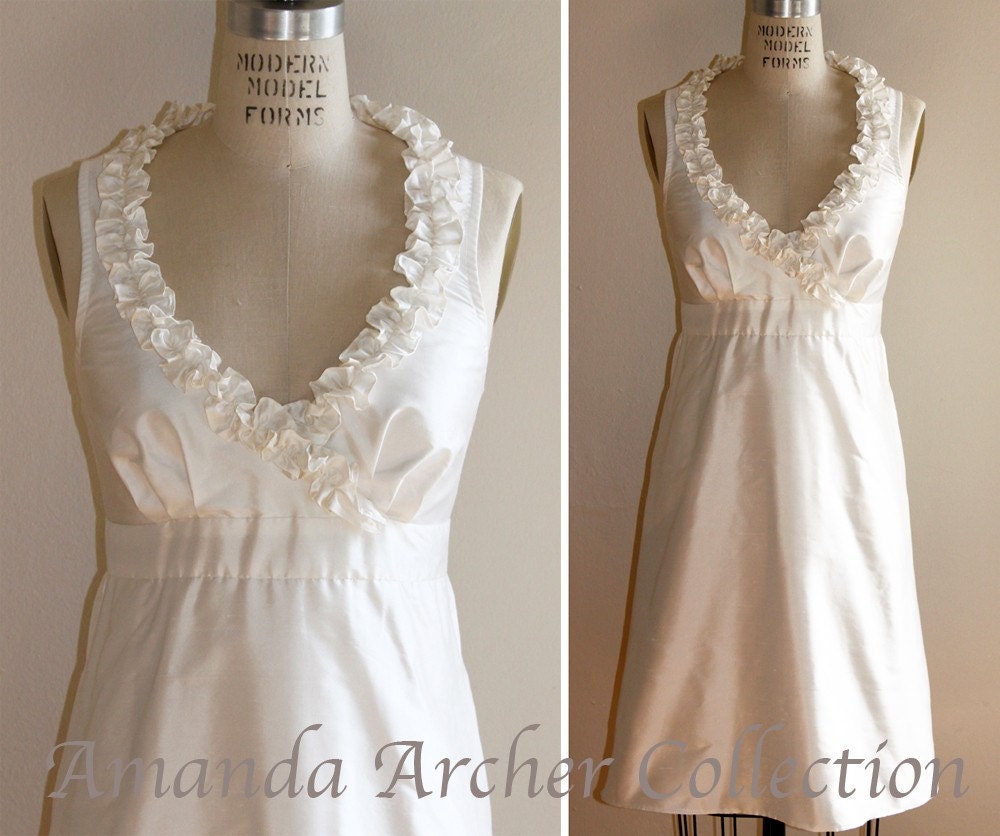Bella Dress Ivory, MADE TO ORDER, Wait-List