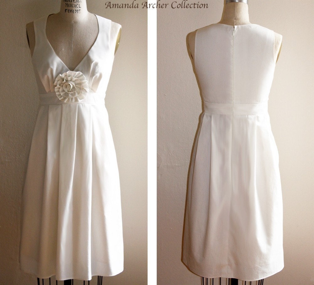 Painted Roses Dress, made to order
