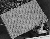 Handbag Clutch - 1940s Vintage Pattern Digitally Restored PDF e-Book