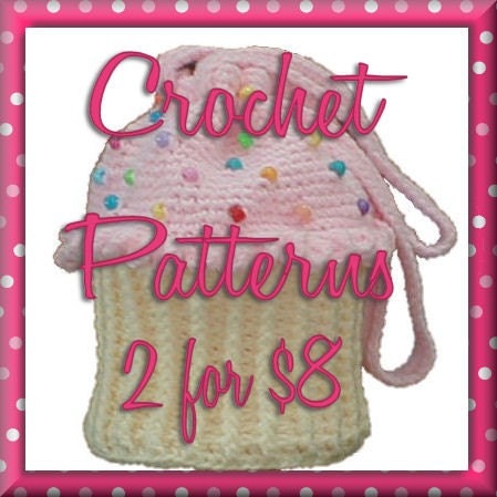 Crochet Patterns by HipChickCrochet 2 for 8 Dollars