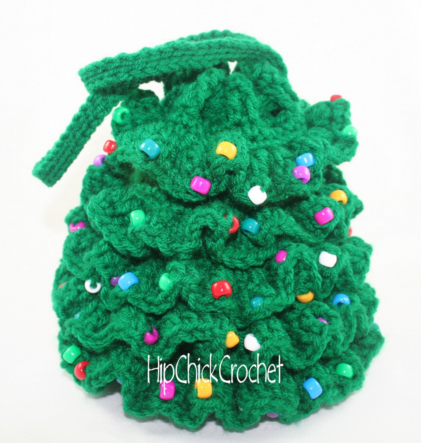 Christmas Tree Purse Crochet Pattern