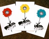 Shutter and Shiver Silk Screen Print
