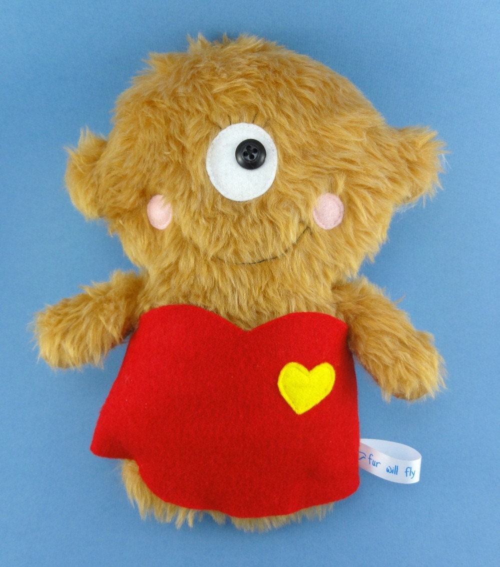 Soft toy sculpture - Hairy Mary