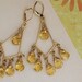 Chandelier Earrings - Yellow Citrine