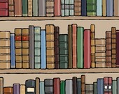 book art print 11x14: old book smell not included