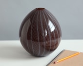 Espresso Vase, Hand Blown Art Glass Vase