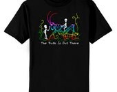 The Truth Is Out There Alien Grays on Grasshopper Art T-Shirt Adult Sizes S - XL