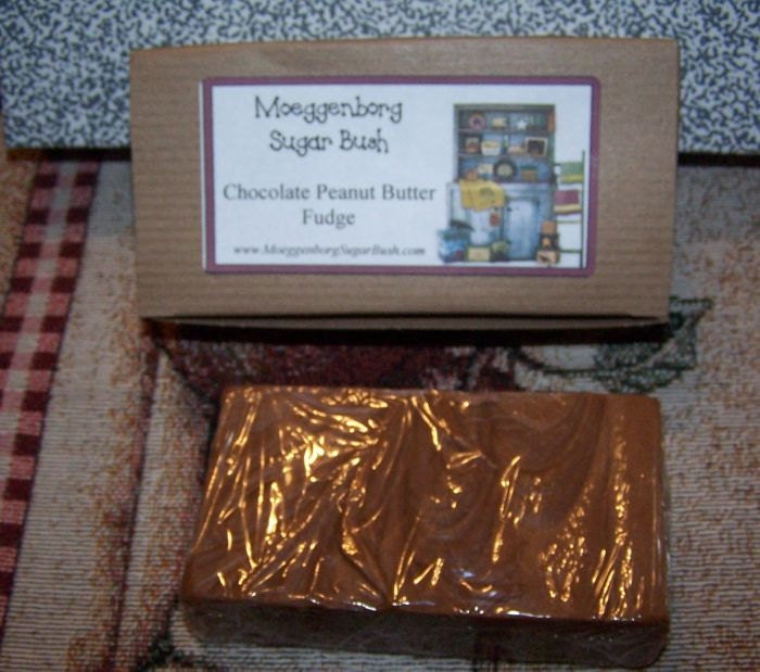 Fudge - Chocolate Peanut Butter Moeggenborg Sugar Bush - 1 pound