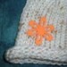 Knit Toddler Hat - FLOWER POWER