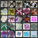 12 10 inch FLANNEL Fabric Squares for Rag Quilting or Traditional Quilting you pick colors