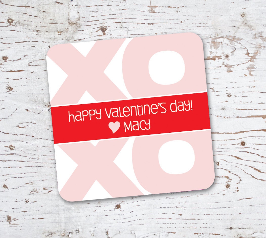 Valentine Stickers or Tags . xoxo . for Favors, Treat Bags and Envelope Seals Il_170x135