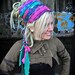 Headband Dread Wrap  The OriginaL InterStellar Headband-- CUSTOM maDe FOR YoU-- Intergalactic Apparel FesTivaL CloThinG