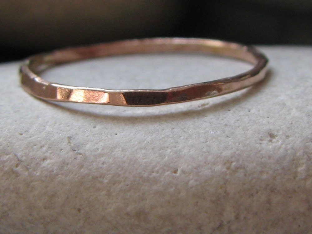 Everyday 14k Rose Gold Wedding Ring