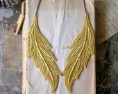 lace necklace -MUSE- (jonquil)