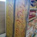 Unique 10 drawer cigar cabinet...wood thread spool pulls, PRIMITIVE