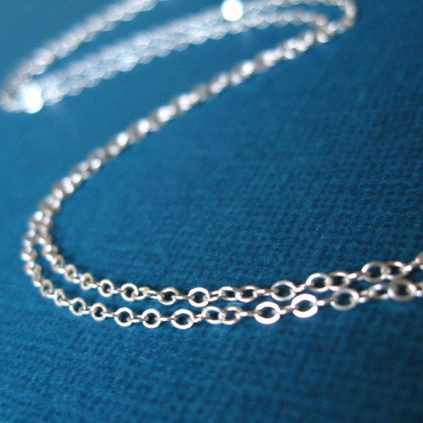 Sterling Silver Chain Necklace for Add a Tag Pendants -20 inch