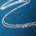 Sterling Silver Chain Necklace for Add a Tag Pendants -18 inch